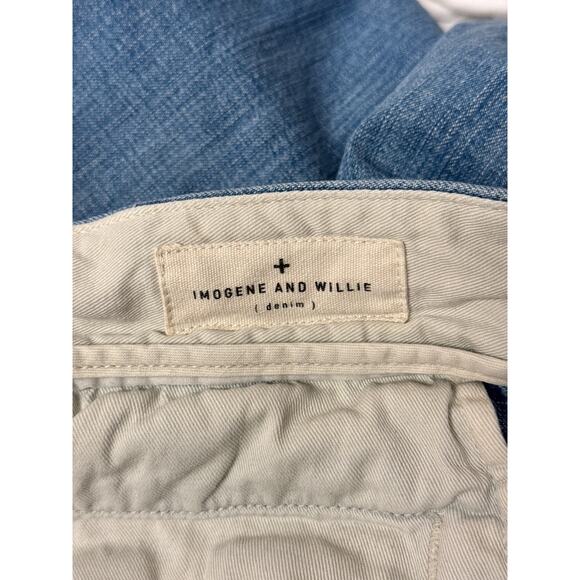 Imogene Willie Jeans 35 Womens Kate Fit Retro Military Denim Trouser - Picture 8 of 8